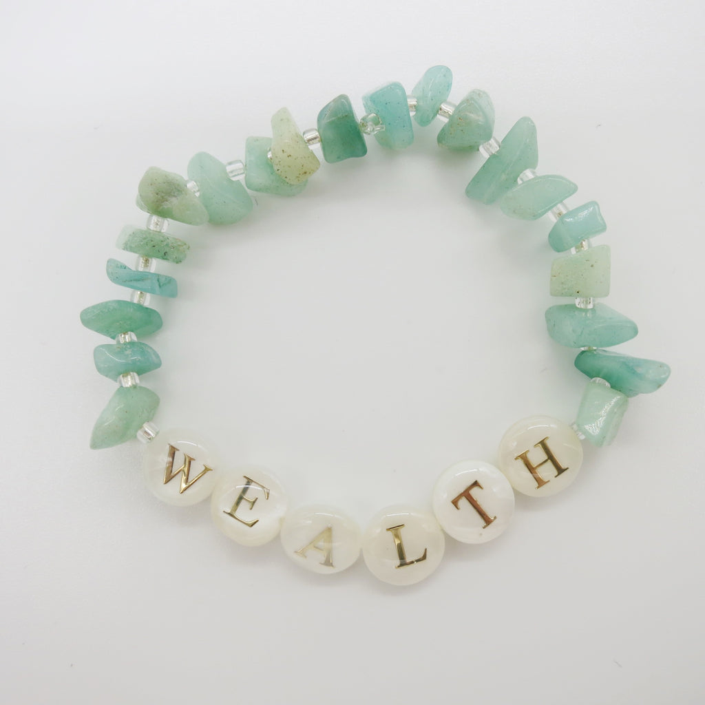 AVENTURINE CRYSTAL BRACELET