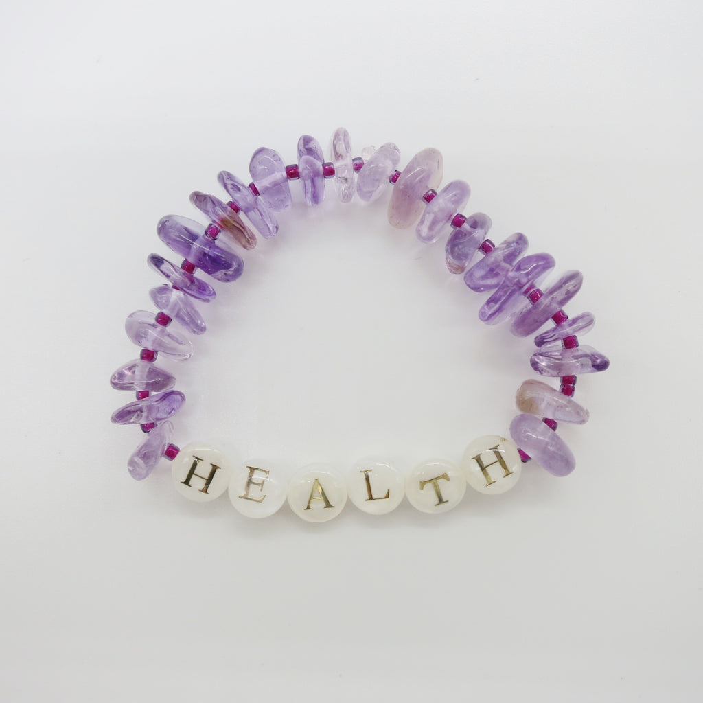 AMETHYST CRYSTAL BRACELET