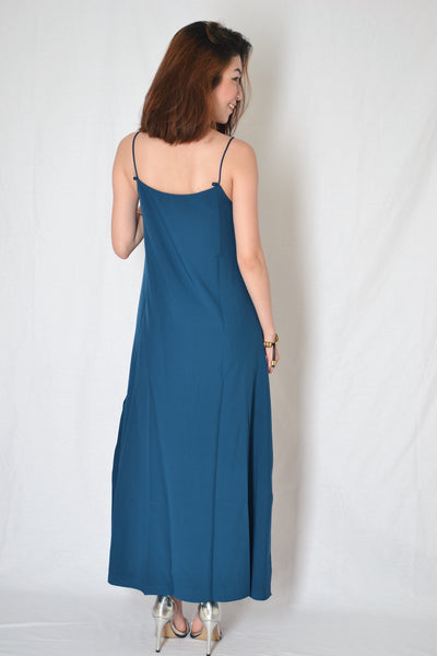 THEA MAXI DRESS IN SAPPHIRE