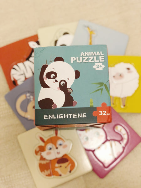 ANIMAL PUZZLE - 32 IN A BOX [PREORDER]