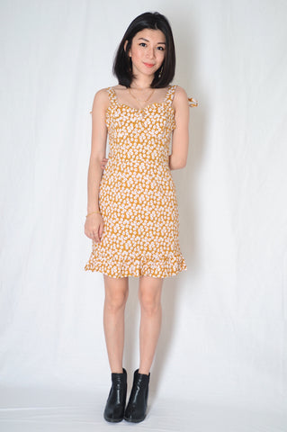 RAY DRESS IN YELLOW