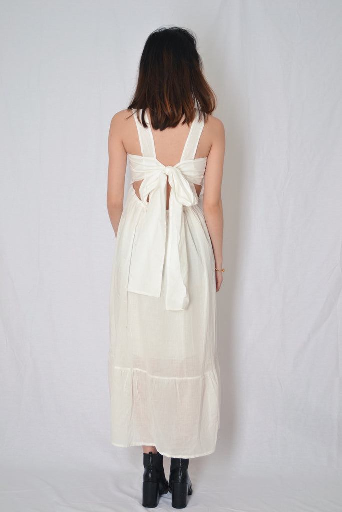 CELINE LINEN DRESS