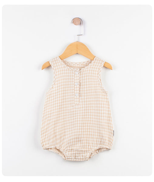 CHECKERED PLAYSUIT [PREORDER]
