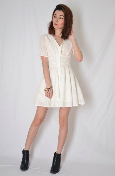 [BACKORDER] YOLANDA EYELET DRESS
